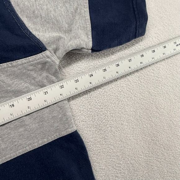 Vintage Guinness Rugby Shirt Men's Large Blue Gray Colorblock Beer Embroidered - Picture 5 of 9